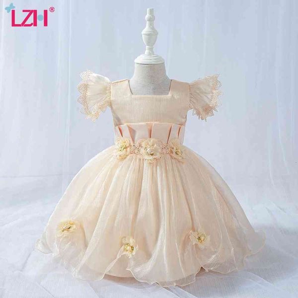 girl's lzh toddler girls summer infant princess wedding dress kids 1 years birthday party for baby lace tutu dresses 1023, Red;yellow
girl's lzh toddler girls summer infant princess wedding dress kids 1 years birthday party for baby lace tutu dresses 1023, Red;yellow