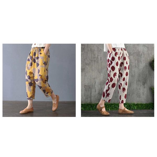 women's pants & capris 2pcs retro harlan loose old nine red l size yellow 4xl, Black;white
women's pants & capris 2pcs retro harlan loose old nine red l size yellow 4xl, Black;white