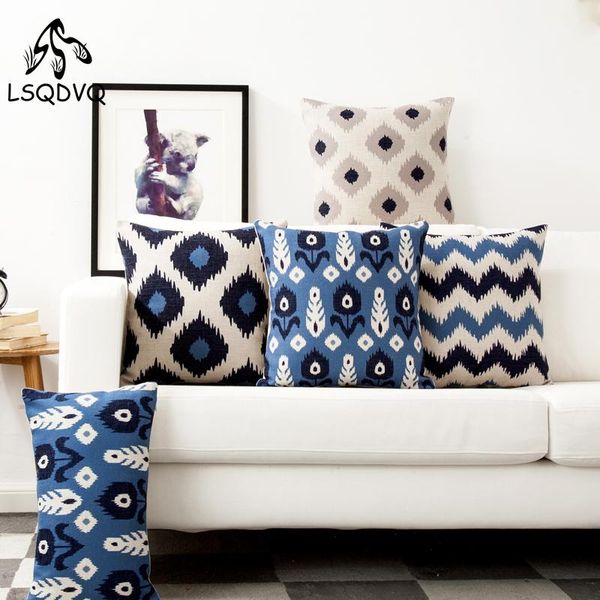 cushion/decorative pillow black blue white geometry printed decorative throw cushion cover stripe geometric lumbar case for car sofa home
cushion/decorative pillow black blue white geometry printed decorative throw cushion cover stripe geometric lumbar case for car sofa home