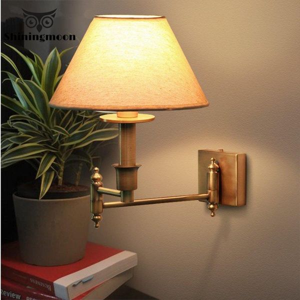 european creative wall lamps vintage fabric bedroom dining room lamp living decoration sconce vanity light
european creative wall lamps vintage fabric bedroom dining room lamp living decoration sconce vanity light