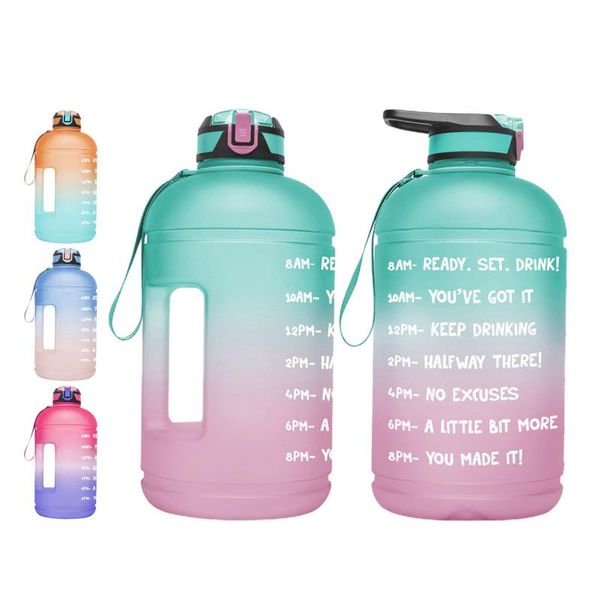 creative gradient water bottle sports 3.78l plastic large capacity outdoor gym fitness travel with straw
creative gradient water bottle sports 3.78l plastic large capacity outdoor gym fitness travel with straw