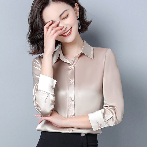 silk shirts for women satin white shirt solid long sleeve blouses woman blouse office lady 3xl 210427
silk shirts for women satin white shirt solid long sleeve blouses woman blouse office lady 3xl 210427