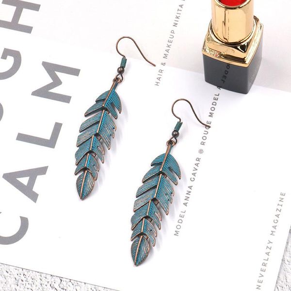 european and american fashion earrings bohemian leaf alloy dangle & chandelier, Silver
european and american fashion earrings bohemian leaf alloy dangle & chandelier, Silver