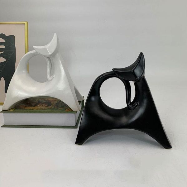 decorative objects & figurines ceramics crafts abstract cat animal sculpture ornaments home living room wine cabinet deskstatue decorati
decorative objects & figurines ceramics crafts abstract cat animal sculpture ornaments home living room wine cabinet deskstatue decorati