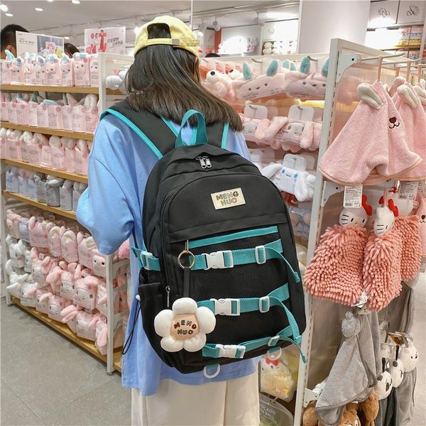 school bags women net luxury fashion backpack flower pendant college student lapfor teenage girls cute female buckle
school bags women net luxury fashion backpack flower pendant college student lapfor teenage girls cute female buckle