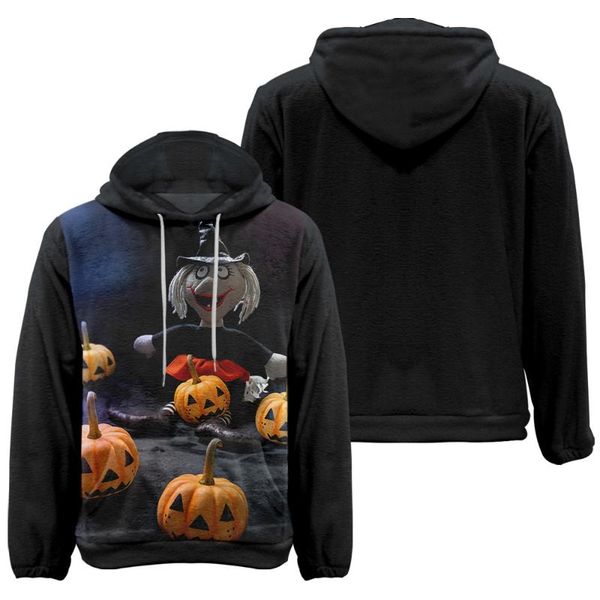 men's hoodies & sweatshirts halloween flannel hooded sweater casual winter cold and warm all-match, Black
men's hoodies & sweatshirts halloween flannel hooded sweater casual winter cold and warm all-match, Black
