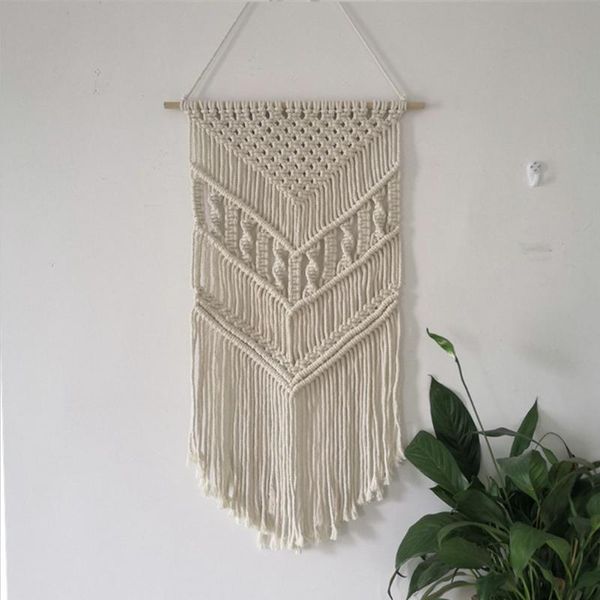 tapestries bohemia macrame woven wall hanging chic geometric art tapestry cotton rope background for home bedroom el decoration
tapestries bohemia macrame woven wall hanging chic geometric art tapestry cotton rope background for home bedroom el decoration