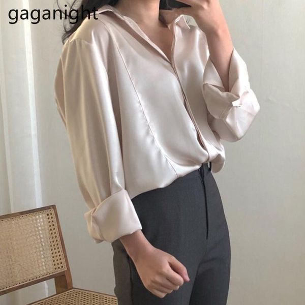 women's blouses & shirts gaganight elegant women spring autumn formal shirt long sleeve solid loose blouse office lady chic korean blus, White
women's blouses & shirts gaganight elegant women spring autumn formal shirt long sleeve solid loose blouse office lady chic korean blus, White