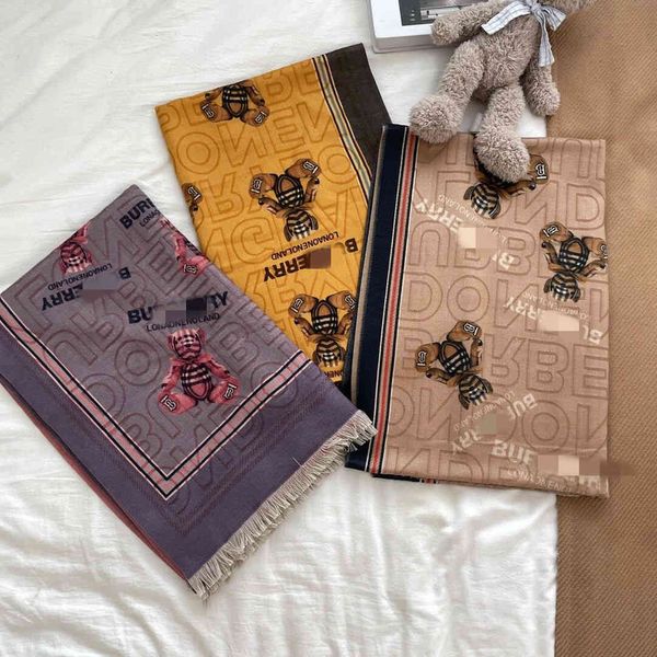 2021 new integral scarf shawl gift box live broadcast of family b bear cashmere scarf, Blue;gray
2021 new integral scarf shawl gift box live broadcast of family b bear cashmere scarf, Blue;gray