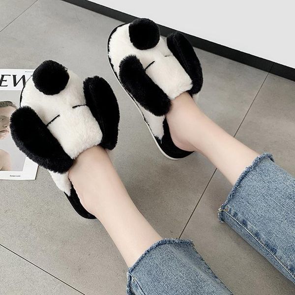 women slippers flips flops winter warm cute dog shoes men fashion platform sandals slides non-slip flats indoor comfortable, Black
women slippers flips flops winter warm cute dog shoes men fashion platform sandals slides non-slip flats indoor comfortable, Black
