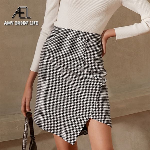 ael shorts skirts hight waist womens spring houndstooth cotton blend asymmetry stylish streetwear 220312, Black
ael shorts skirts hight waist womens spring houndstooth cotton blend asymmetry stylish streetwear 220312, Black