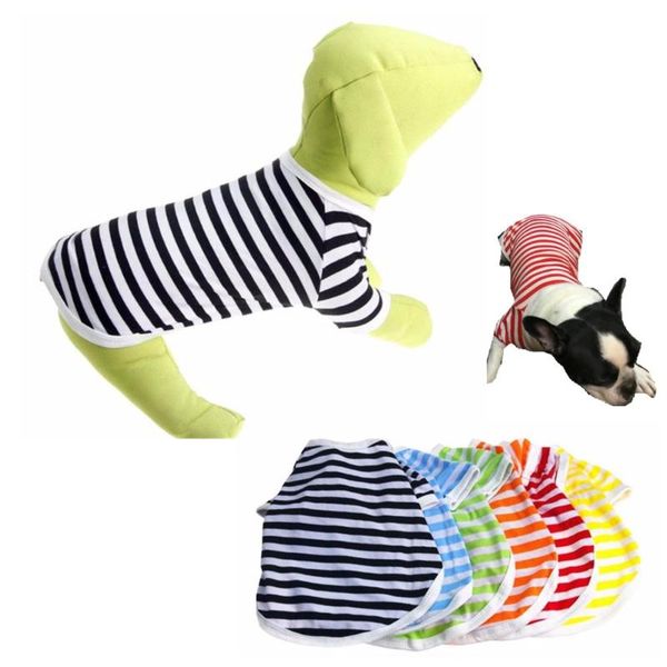 pet dog vests navy stripe cotton puppy brand t shirts summer clothes for teddy chihuahua xs-xl drop- apparel
pet dog vests navy stripe cotton puppy brand t shirts summer clothes for teddy chihuahua xs-xl drop- apparel