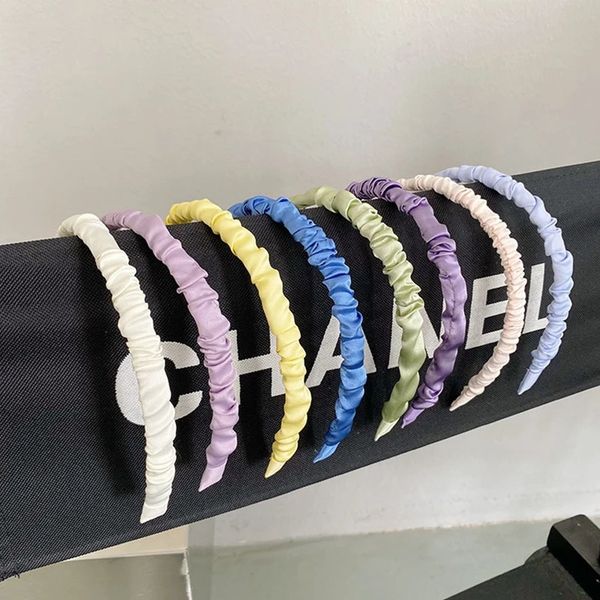 pleated solid color fabric thin edge headband fashion hair accessories women wash face simple cute hairbands boutique hair hoop, Silver
pleated solid color fabric thin edge headband fashion hair accessories women wash face simple cute hairbands boutique hair hoop, Silver
