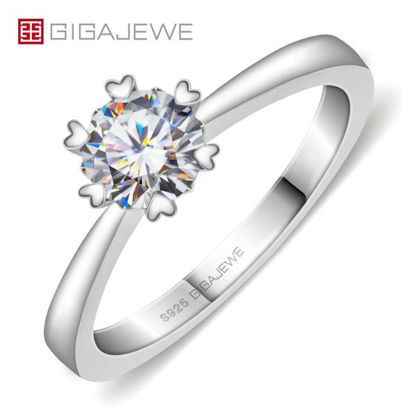 cluster rings gigajewe 0.8ct 6.0mm ef vvs1 round cut 925 silver 18k white gold plated moissanite ring prongs setting girlfriend women gift, Golden;silver
cluster rings gigajewe 0.8ct 6.0mm ef vvs1 round cut 925 silver 18k white gold plated moissanite ring prongs setting girlfriend women gift, Golden;silver