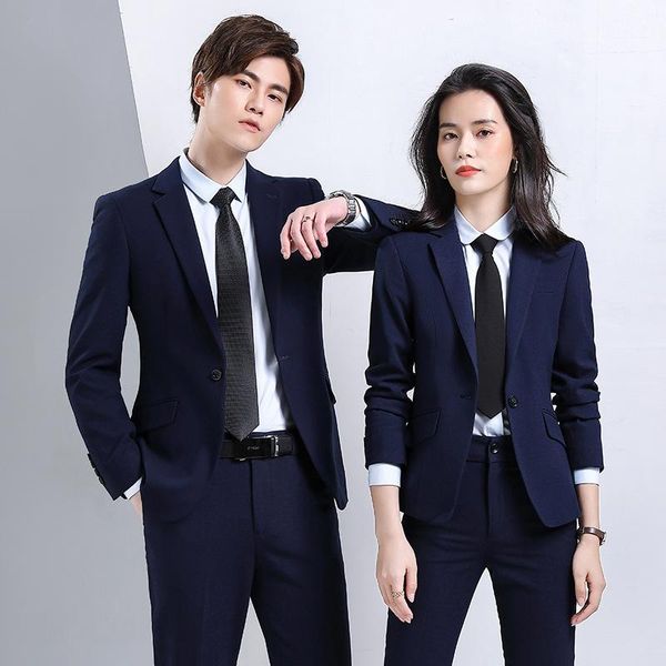 women's two piece pants women with the suit is instructor teacher professional attire civil servants sales department work clothes, White
women's two piece pants women with the suit is instructor teacher professional attire civil servants sales department work clothes, White