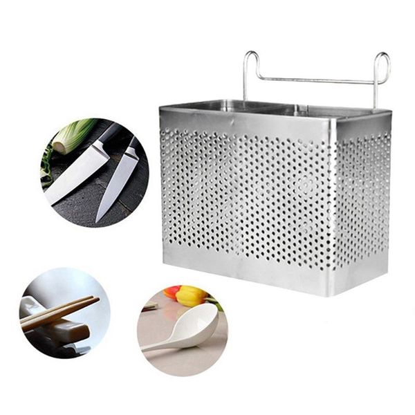 storage bottles & jars 1pc stainless steel fork chopsticks rack drain kitchen tableware holder accessories tools organizer
storage bottles & jars 1pc stainless steel fork chopsticks rack drain kitchen tableware holder accessories tools organizer