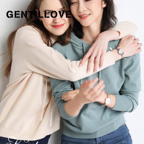women's sweaters gentillove women soft 30% wool hooded sweater harajuku fall winter girls knit pullover loose jumpers oversized knitwea, White;black
women's sweaters gentillove women soft 30% wool hooded sweater harajuku fall winter girls knit pullover loose jumpers oversized knitwea, White;black