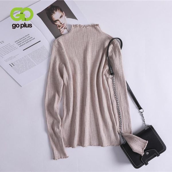 women's sweaters goplus autumn winter knitted sweater turtleneck long sleeve pullover for women jumper 2021 soft slim casual clothing, White;black
women's sweaters goplus autumn winter knitted sweater turtleneck long sleeve pullover for women jumper 2021 soft slim casual clothing, White;black
