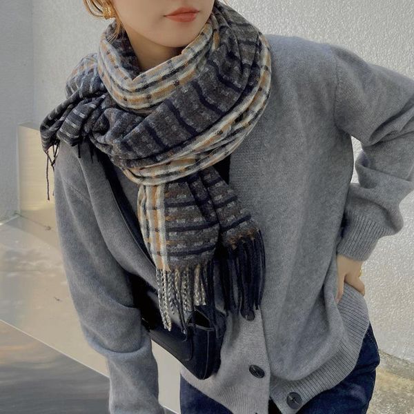 scarves double sided imitation cashmere scarf women's autumn winter frame point fashion japan south korea sweet shawl, Blue;gray
scarves double sided imitation cashmere scarf women's autumn winter frame point fashion japan south korea sweet shawl, Blue;gray