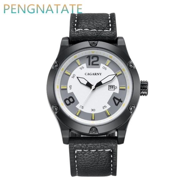 men watches leather strap stainless steel case luminous pointer calendar sport watch relogio masculino clock pengnatate wristwatches, Slivery;brown
men watches leather strap stainless steel case luminous pointer calendar sport watch relogio masculino clock pengnatate wristwatches, Slivery;brown