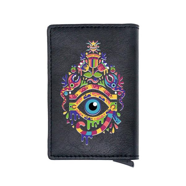 card holders cute eye of horus design digital printing holder wallet men women leather short purse gift, Brown;gray
card holders cute eye of horus design digital printing holder wallet men women leather short purse gift, Brown;gray