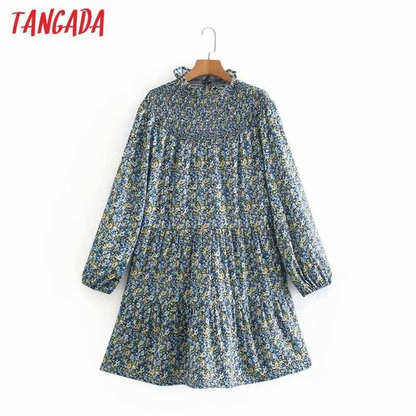 tangada women flowers oversized dress pleated neck long sleeve ladies loose dress vestidos xn270 210609, Black;gray
tangada women flowers oversized dress pleated neck long sleeve ladies loose dress vestidos xn270 210609, Black;gray