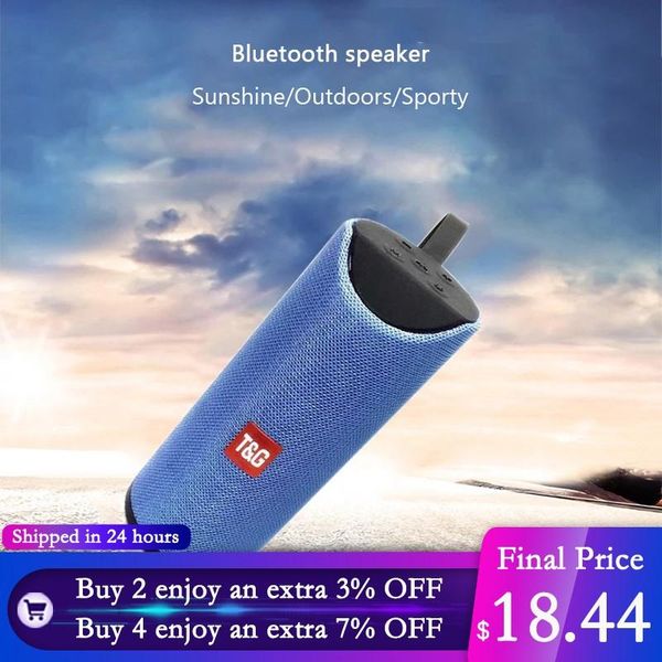 bluetooth speaker portable outdoor loudspeaker wireless mini column 3d stereo music surround support fm tf card bass box speakers
bluetooth speaker portable outdoor loudspeaker wireless mini column 3d stereo music surround support fm tf card bass box speakers