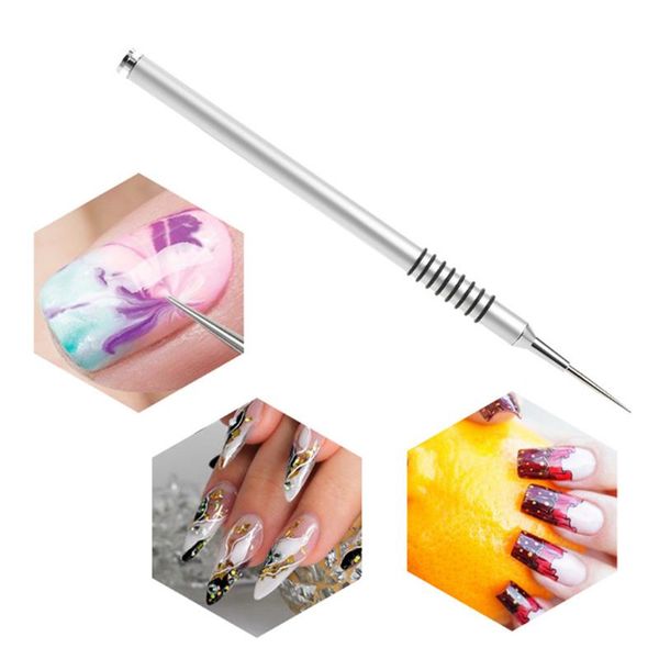 nail brushes 1pcs 16cm metal handle slender needle pen drawing painting brush art design tool manicure diy tools, Yellow
nail brushes 1pcs 16cm metal handle slender needle pen drawing painting brush art design tool manicure diy tools, Yellow