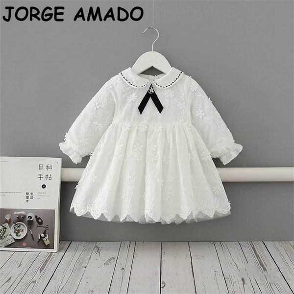 autumn baby girls dress fall white lace long sleeve princess for kids clothes 0-4years e2188 210610, Red;yellow
autumn baby girls dress fall white lace long sleeve princess for kids clothes 0-4years e2188 210610, Red;yellow