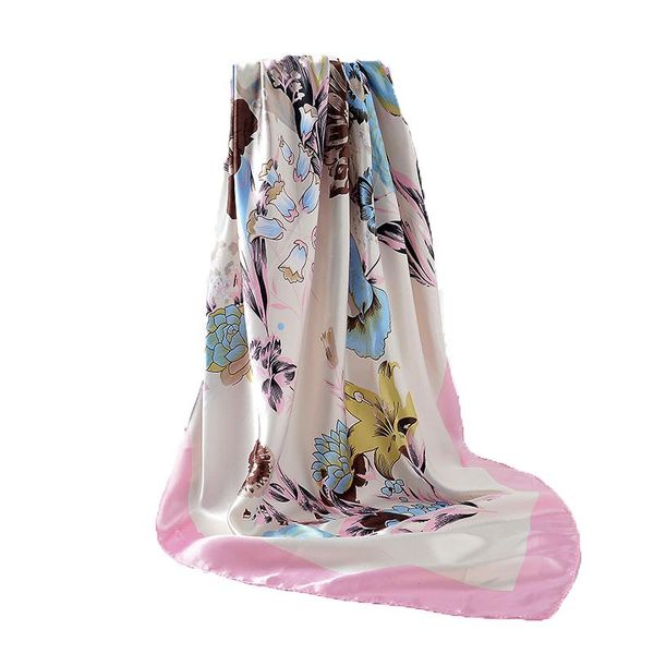 scarves fashion for women shawl print silk satin scarf female 90cmx90cm square hijab shawls head scarfs ladies, Blue;gray
scarves fashion for women shawl print silk satin scarf female 90cmx90cm square hijab shawls head scarfs ladies, Blue;gray