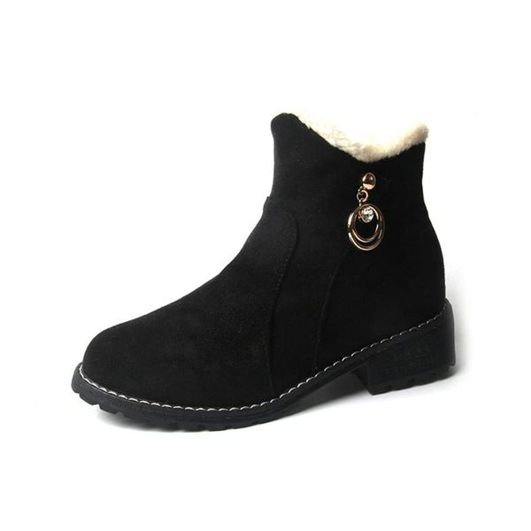 boots snow winter style korean fashion all-match casual flat warm cotton shoes and, Black
boots snow winter style korean fashion all-match casual flat warm cotton shoes and, Black