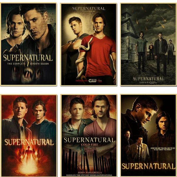 paintings spiritual tv series sam winchester dean wincheste sd retro poster kraft paper for home bar wall kids room magic horror
paintings spiritual tv series sam winchester dean wincheste sd retro poster kraft paper for home bar wall kids room magic horror