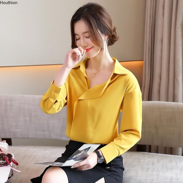 women's blouses & shirts houthion silk fashion chiffon blouse long sleeve casual solid color shirt clothing office lady full, White
women's blouses & shirts houthion silk fashion chiffon blouse long sleeve casual solid color shirt clothing office lady full, White