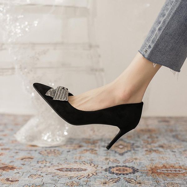 dress shoes black women pumps high heel woman stiletto pointed toe office ladies 2021 suede bow-knot female commuter casual
dress shoes black women pumps high heel woman stiletto pointed toe office ladies 2021 suede bow-knot female commuter casual