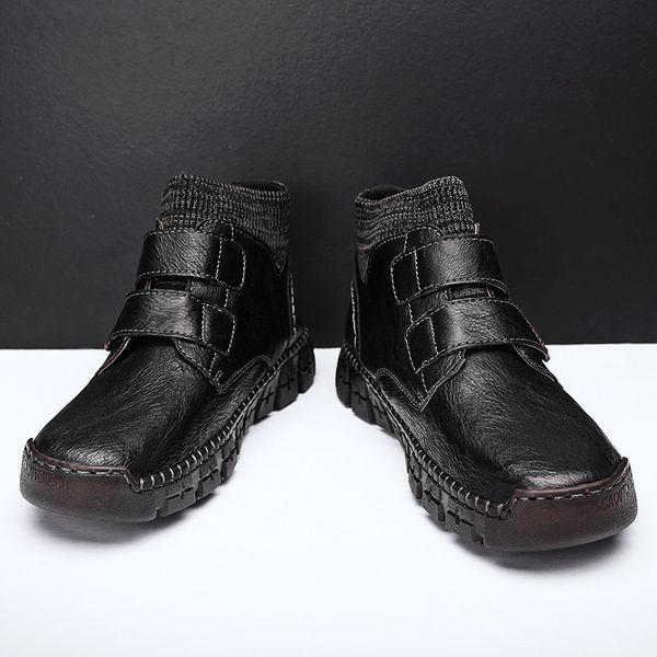 winter mens ankle fur boots luxury brand leather casual shoes fashion army buckle boots for men military warm boots bot, Black
winter mens ankle fur boots luxury brand leather casual shoes fashion army buckle boots for men military warm boots bot, Black