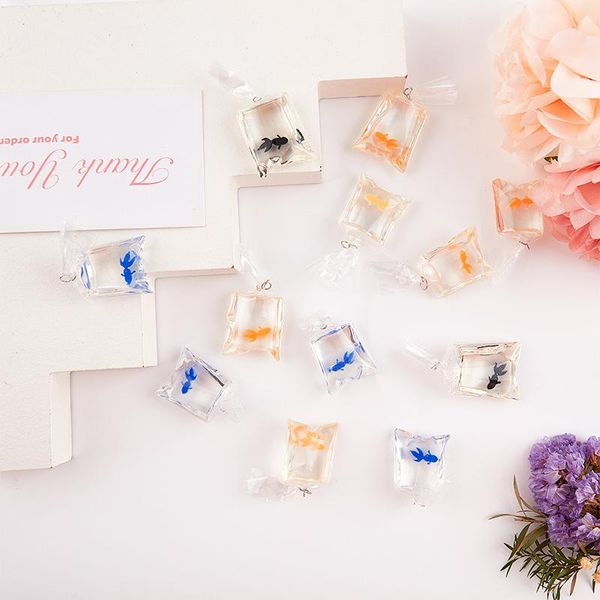 charms 10pcs transparent resin goldfish in water jewelry pendant fish bag earrings handmade diy material, Bronze;silver
charms 10pcs transparent resin goldfish in water jewelry pendant fish bag earrings handmade diy material, Bronze;silver