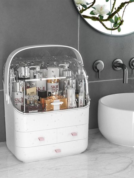waterproof cosmetic case transparent makeup jewelry box multifunctional travel organizer drawer home storage boxs bags & cases
waterproof cosmetic case transparent makeup jewelry box multifunctional travel organizer drawer home storage boxs bags & cases