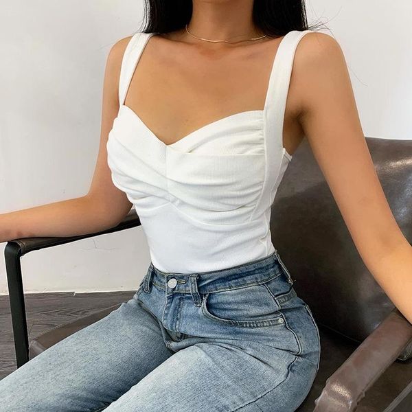 women's tanks & camis white sleeveless v-neck ruched camisole backless crop 2021 summer women slim elastic tank outfits streetwear
women's tanks & camis white sleeveless v-neck ruched camisole backless crop 2021 summer women slim elastic tank outfits streetwear