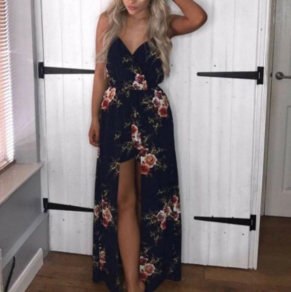 women's jumpsuits & rompers printed fashion v-neck, Black;white 
women's jumpsuits & rompers printed fashion v-neck, Black;white