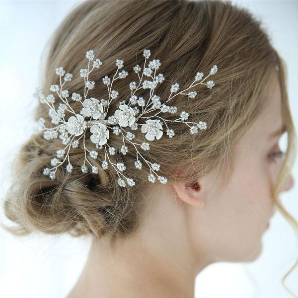 hair clips & barrettes slbridal silver color crystal rhinestone flower wedding clip bridal headpiece accessories women jewelry, Golden;silver
hair clips & barrettes slbridal silver color crystal rhinestone flower wedding clip bridal headpiece accessories women jewelry, Golden;silver