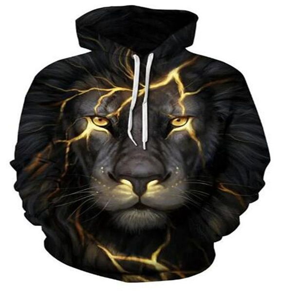 men's hoodies & sweatshirts 3d lion print sweatshirt pullover long sleeve hooded autumn fashion warm jacket top, Black
men's hoodies & sweatshirts 3d lion print sweatshirt pullover long sleeve hooded autumn fashion warm jacket top, Black