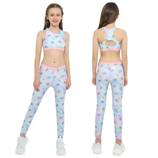 kids girls sports suit gym workout dance sets sleeveless racer back keyhole cartoon horse stars print pants trousers set clothing, White
kids girls sports suit gym workout dance sets sleeveless racer back keyhole cartoon horse stars print pants trousers set clothing, White