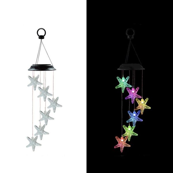 decorative objects & figurines led solar wind chime starfish shaped light color changing waterproof hanging for home garden multicolor
decorative objects & figurines led solar wind chime starfish shaped light color changing waterproof hanging for home garden multicolor