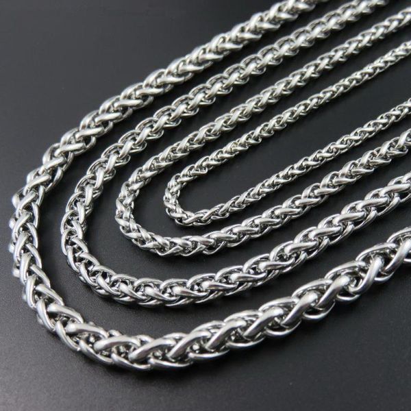 stainless steel width 3/4/5/6mm knit keel chain diy for necklace bracelet jewelry making wholesale drop pendant necklaces, Silver
stainless steel width 3/4/5/6mm knit keel chain diy for necklace bracelet jewelry making wholesale drop pendant necklaces, Silver