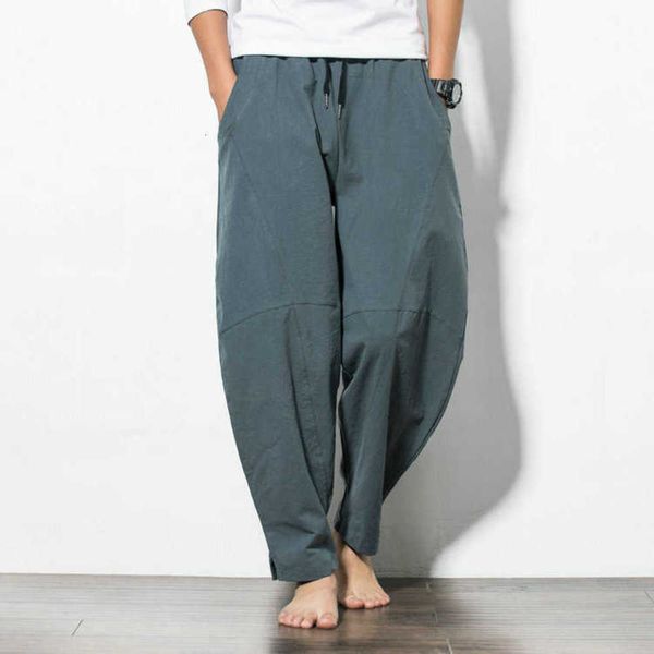 pants spring summer casual loose plus large size cotton hemp youth harem linen, Black
pants spring summer casual loose plus large size cotton hemp youth harem linen, Black