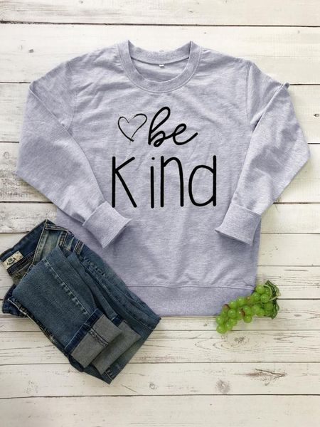 women's hoodies & sweatshirts love be kind women sweatshirt kindness sweats happy positive pullovers unity outfits 100%cotton fashion, Black
women's hoodies & sweatshirts love be kind women sweatshirt kindness sweats happy positive pullovers unity outfits 100%cotton fashion, Black