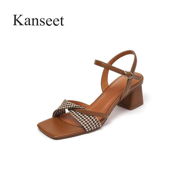 sandals kanseet buckle brown high heels summer women's 2021 arrival fashion design handmade square toe open-toed shoes women, Black
sandals kanseet buckle brown high heels summer women's 2021 arrival fashion design handmade square toe open-toed shoes women, Black