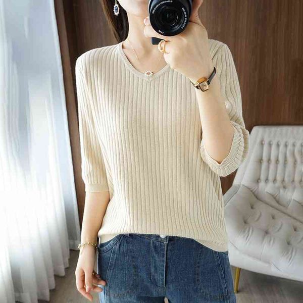 women's t-shirt v-necked cotton shirt, women's knitted shirt with short sleeves, for spring and autumn, , 2021, solid color, plus, White
women's t-shirt v-necked cotton shirt, women's knitted shirt with short sleeves, for spring and autumn, , 2021, solid color, plus, White