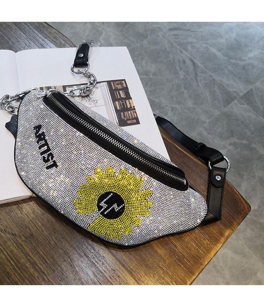 sequins bling glitter oblique cross chest package bags street casual adjustable graphic simiple lettering print waist
sequins bling glitter oblique cross chest package bags street casual adjustable graphic simiple lettering print waist