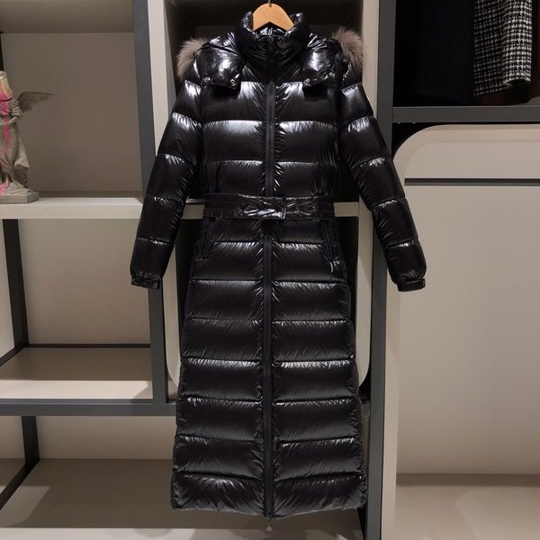 monclair luxury france women's down jackets designer brand maya fashion slim and explosive super long over-the-knee fox fur collar coat, Black
monclair luxury france women's down jackets designer brand maya fashion slim and explosive super long over-the-knee fox fur collar coat, Black